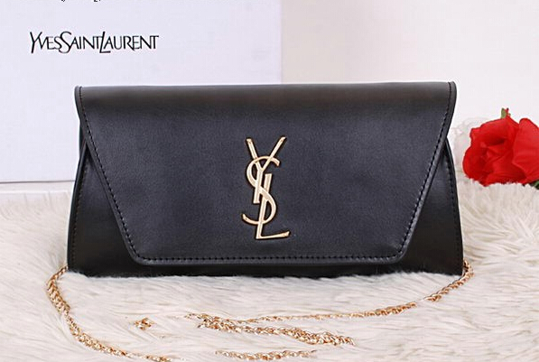 2014 New Saint Laurent Small Betty Bag Calf Leather Y7139 Black